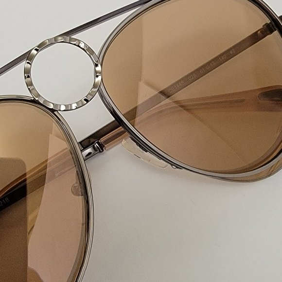 CHLOE CE144S Metal Mirrored Romie Aviator Sunglasses - Picture 10 of 15